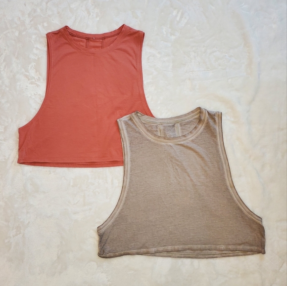 lululemon athletica Tops - Lululemon Muscle Love Crop Tank